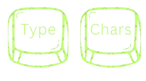 typechars icon